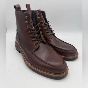 BRAND NEW Express Brown Genuine Leather Hiker Men Boots Size 10